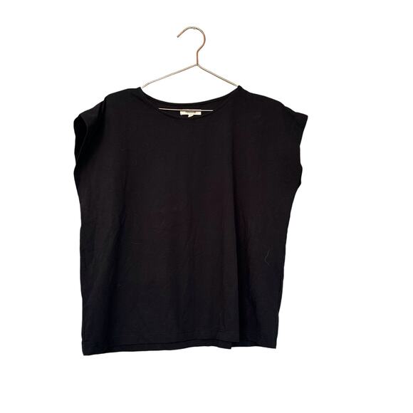Madewell Tops - Madewell black boxy t shirt size medium